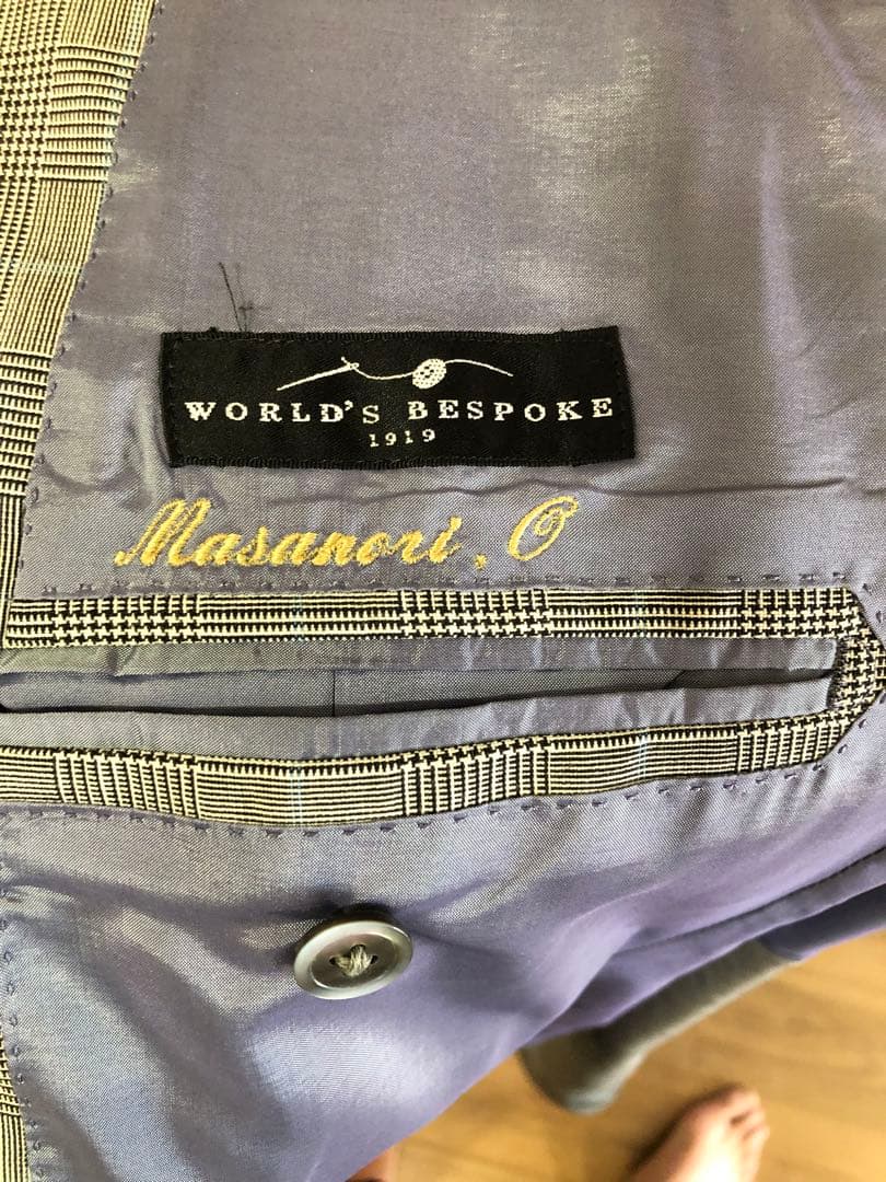 値下げ‼️歴史ある仕立て屋のオーダースーツ
