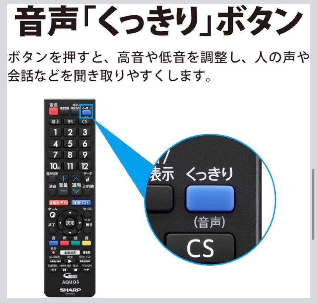 シャープ　32V型　2021年製