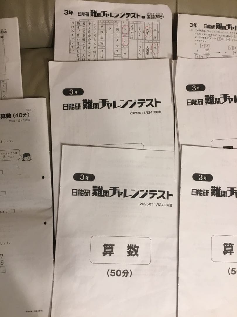 専用！全国テスト、学ぶチカラ、難関チャレンジ、マイファー、講習(合計20セット)