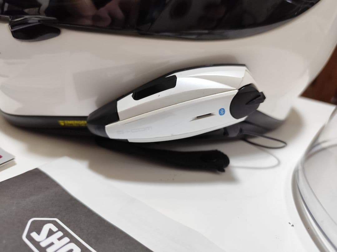 SHOEI Z7 フルフェイスヘルメット＋BCOM ONE ワイヤレス