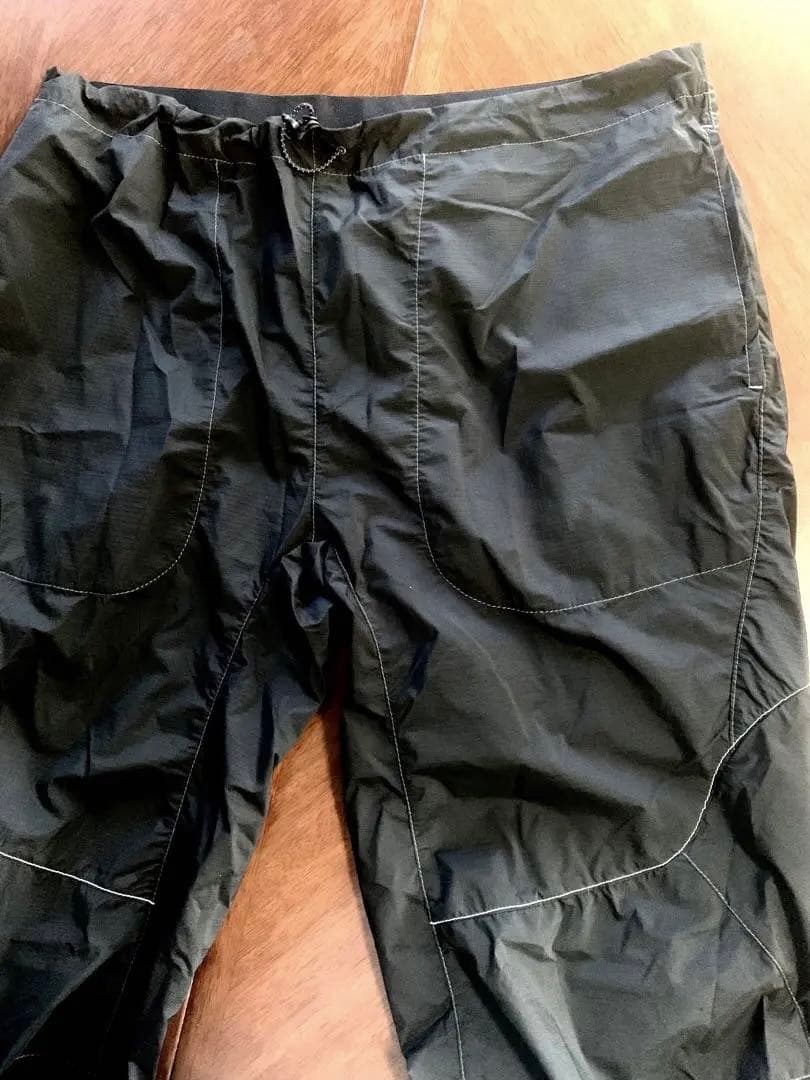 【完売】and wander アンドワンダー Wウィーブウィンディパンツ