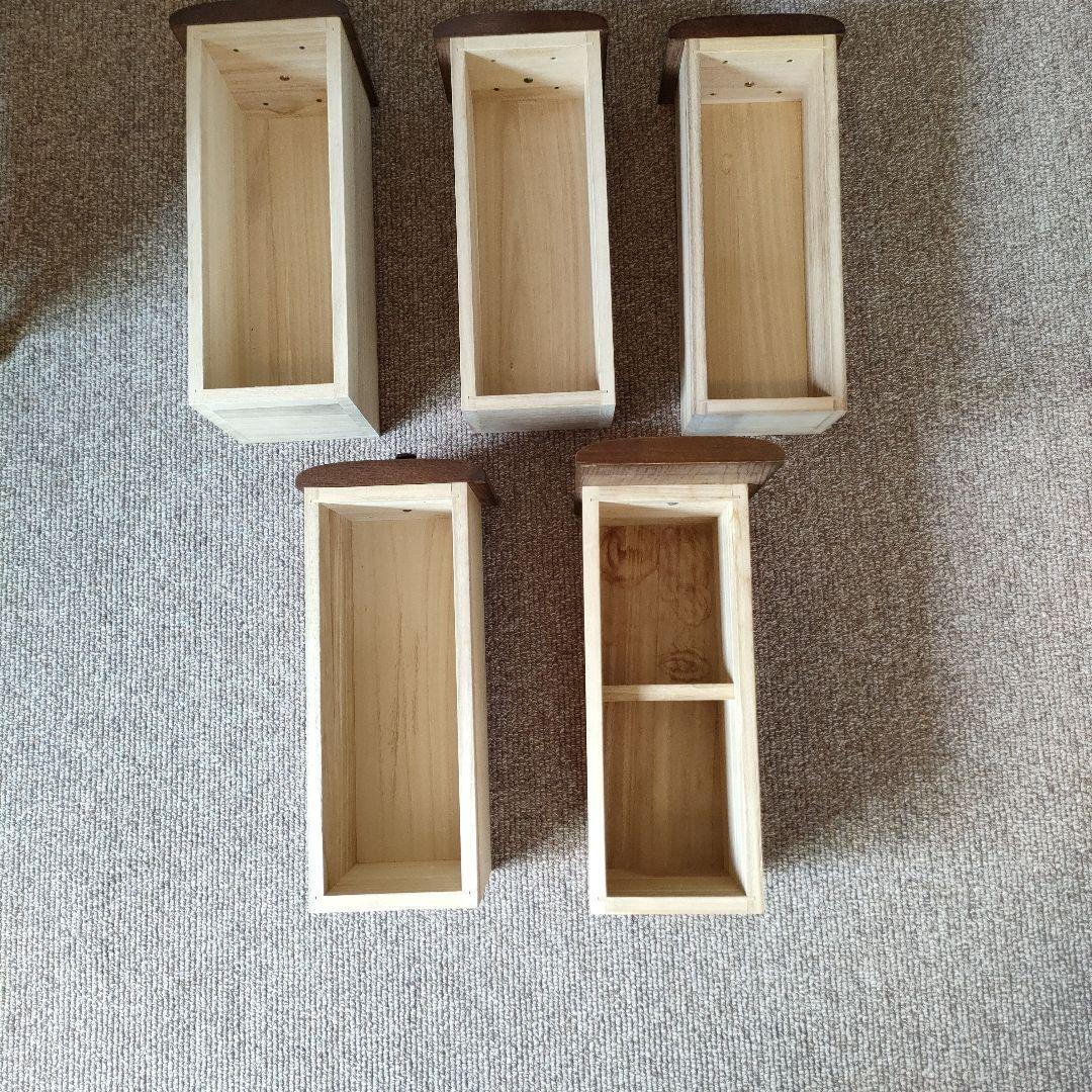 クラシック木製文机と椅子セット