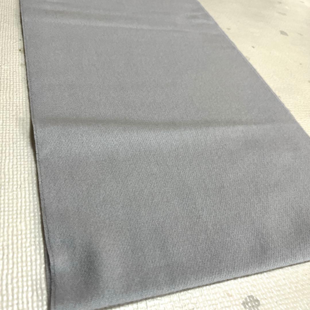 タグ付き　ヴィヴィアンウエストウッド　マフラー　ウール　ライトグレー　イタリア産