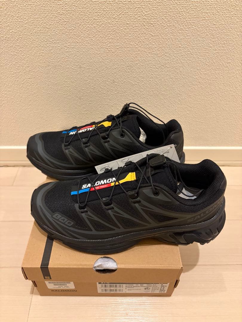 【SALOMON】XT-6 ブラック【新品未使用】