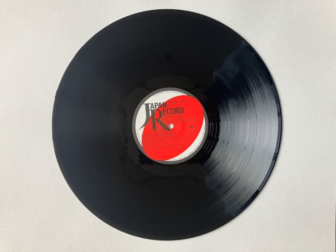 GREAT PUNK HITS LPレコード