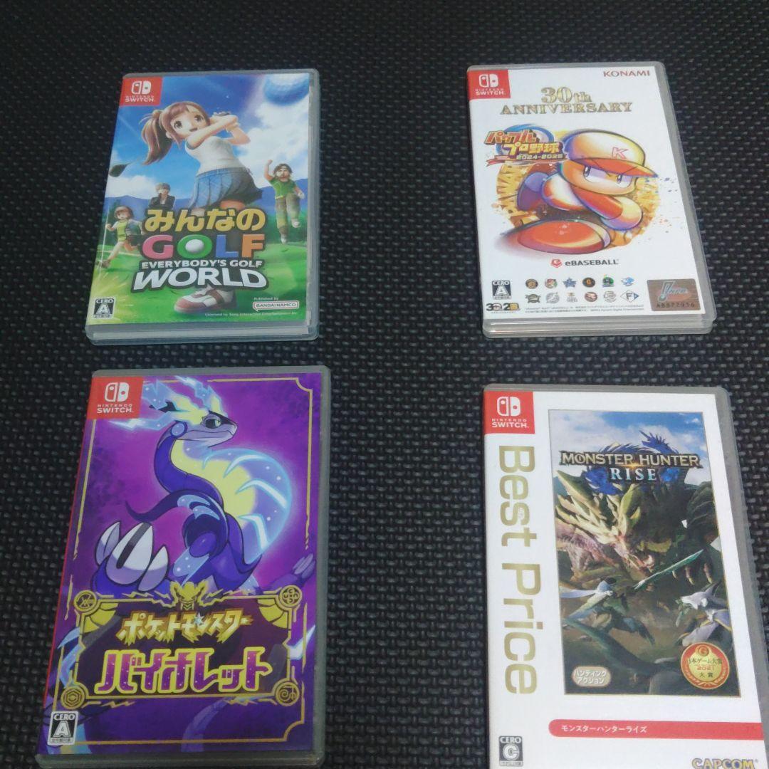 マ*ン様 ニンテンドーSwitchソフト　4本セット