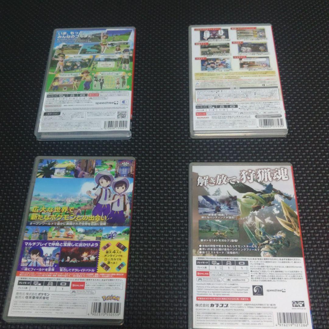マ*ン様 ニンテンドーSwitchソフト　4本セット