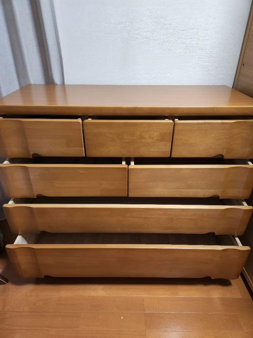 大川家具 ローチェスト送料込み