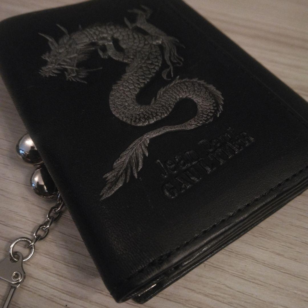 tst ジャンポールゴルチェ ドラゴン　がま口コンパクト財布