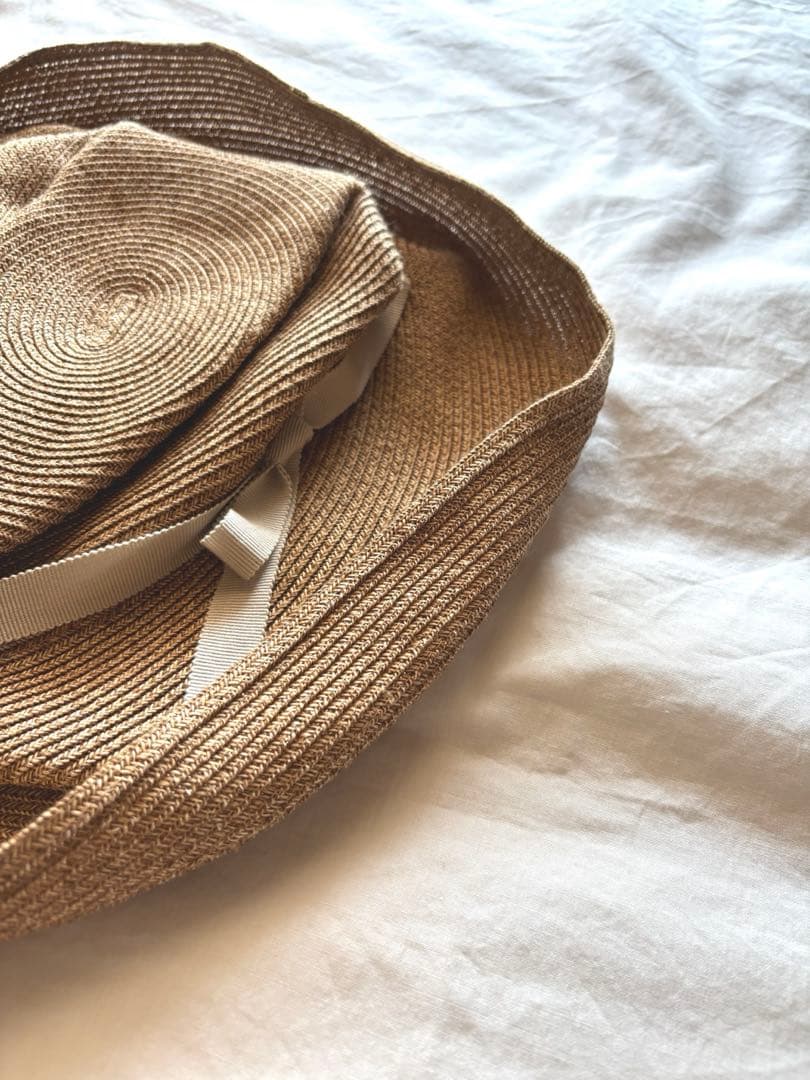 mature ha. ボックスハット　ライトグレー