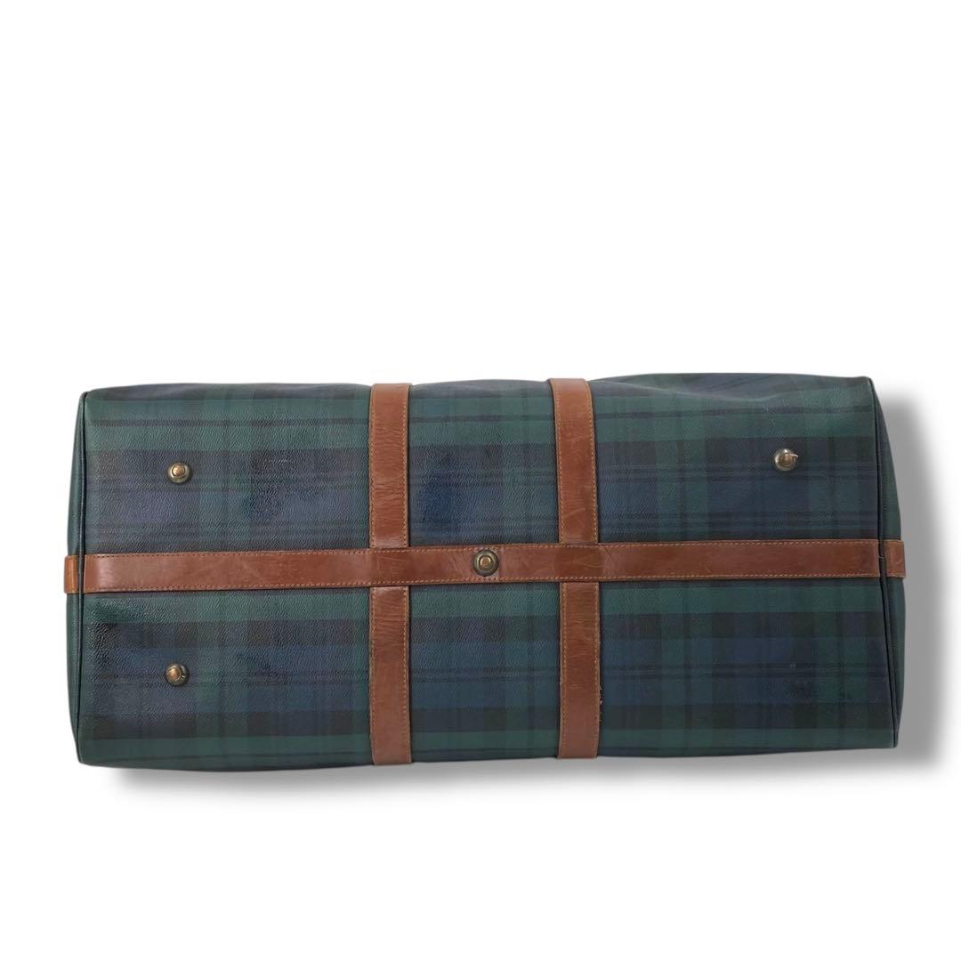 Vintage Polo Ralph Lauren チェック柄 ボストンバッグ