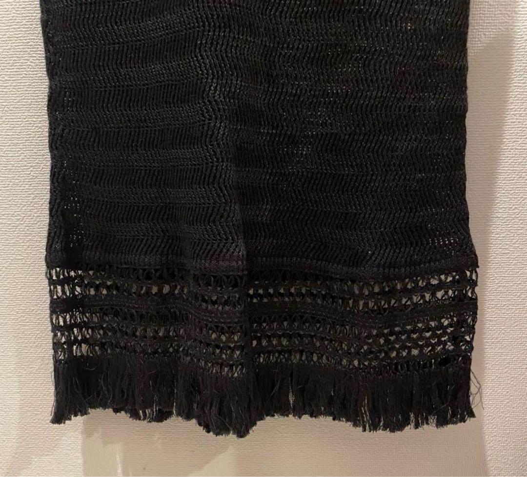 FENDI製の100%リネン素材ロングワンピース 40 ペチコート付き