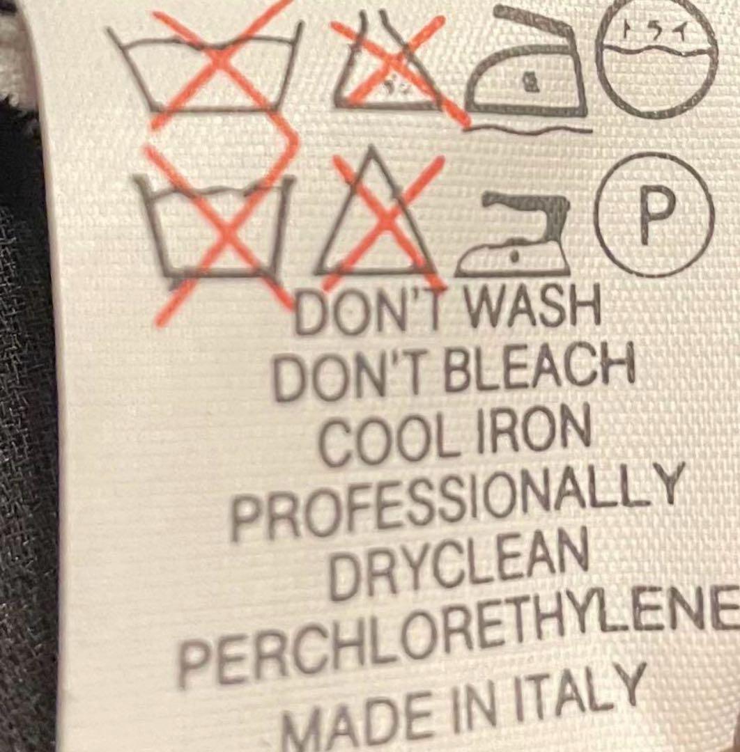 FENDI製の100%リネン素材ロングワンピース 40 ペチコート付き