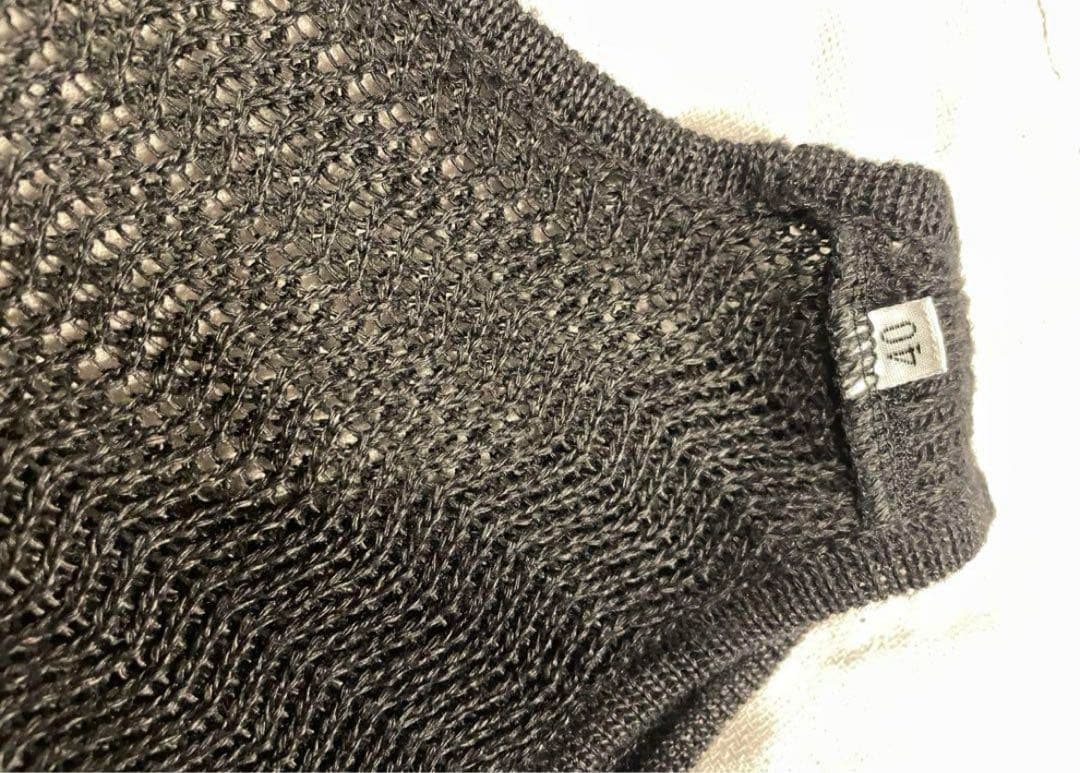 FENDI製の100%リネン素材ロングワンピース 40 ペチコート付き