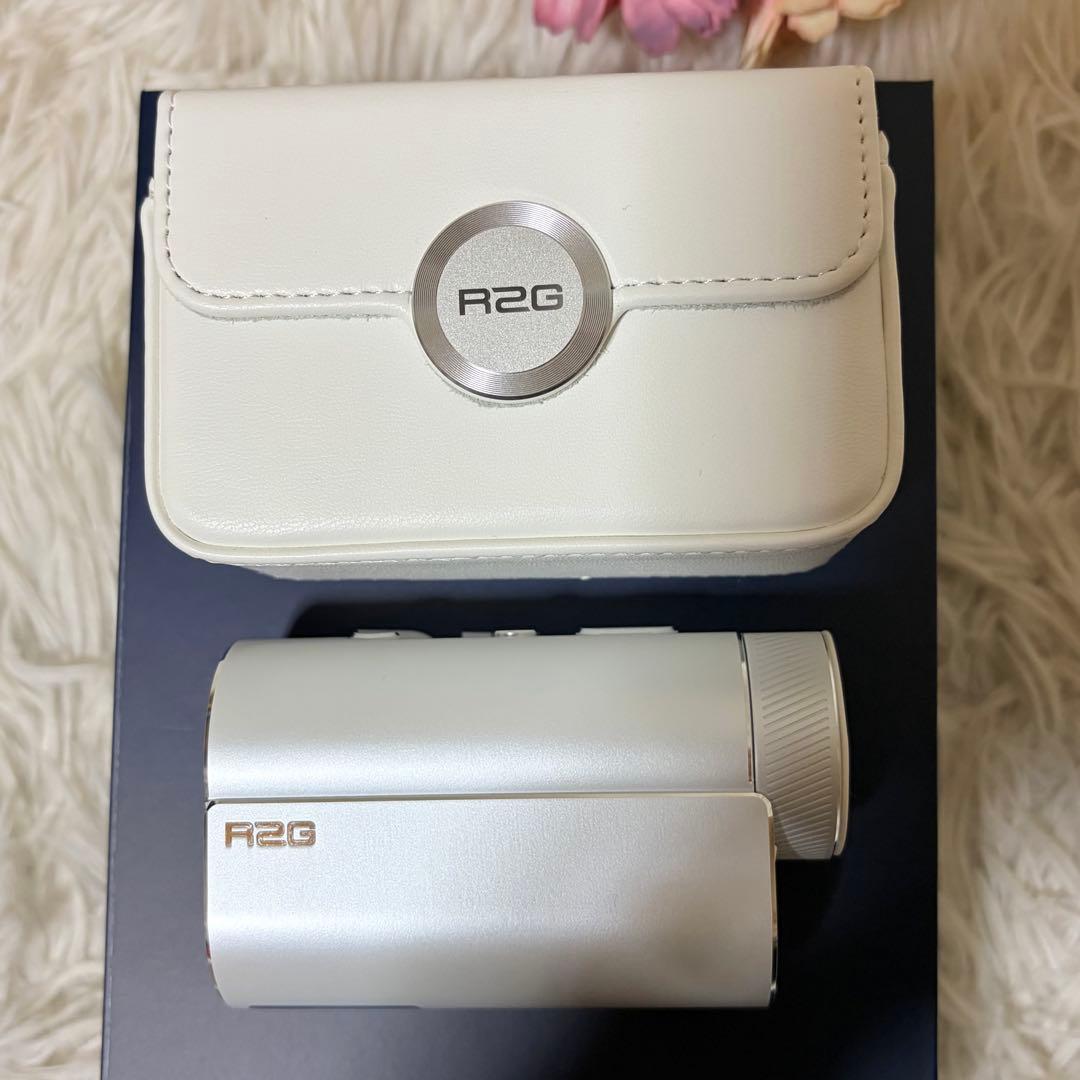 【新品】R2G MATE PRO ゴルフ用レーザー距離計 ホワイト 説明書なし