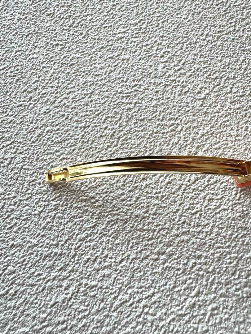 アレクサンドルドゥパリ フラワーデザイン バレッタ　ピンク