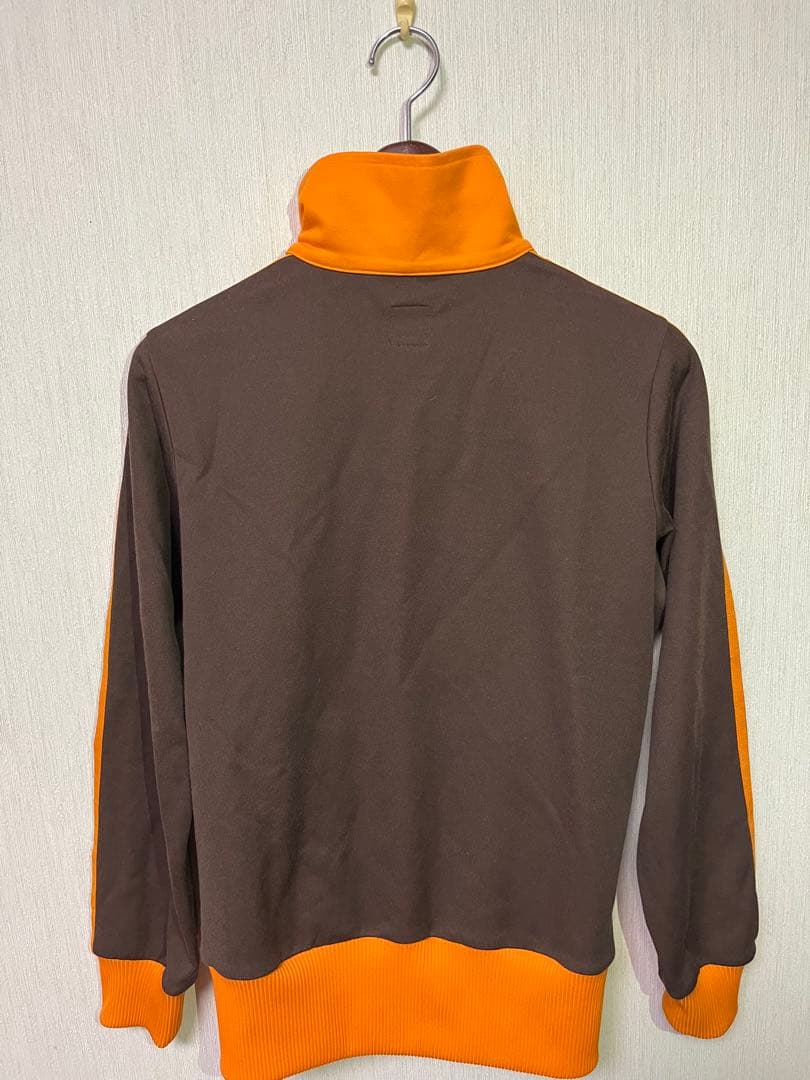 Adidasアディダストラックジャケットジャージ OT　ブラウン×オレンジ