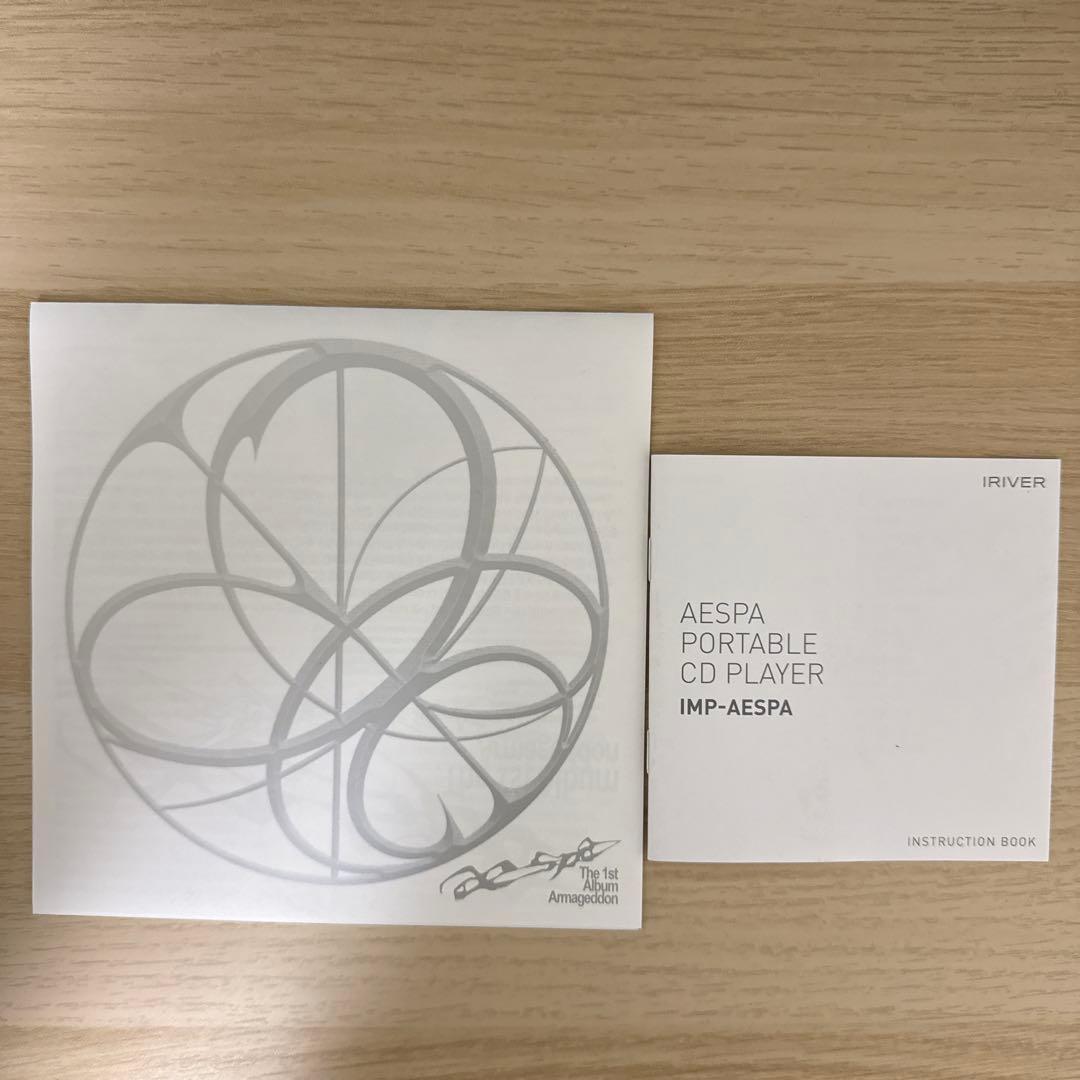 aespa Armageddon cdp cdプレイヤー　公式