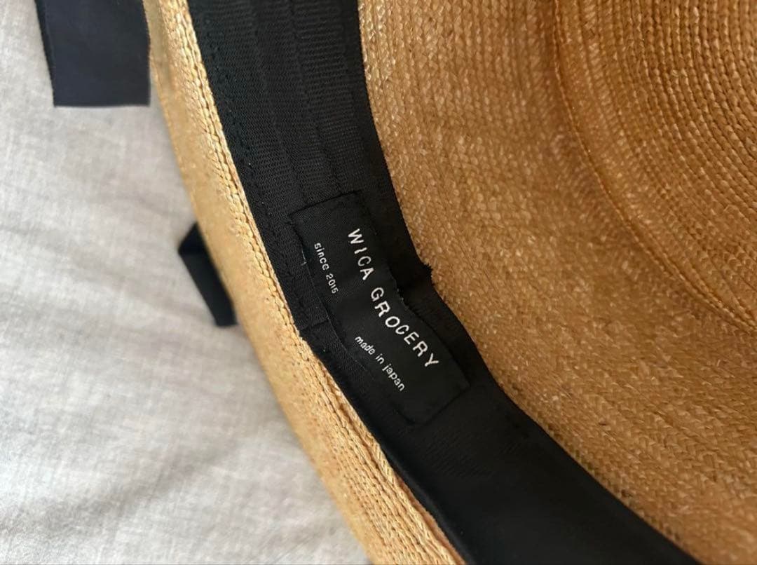 wicagrocery ウィカグロサリー　麦わら帽子
