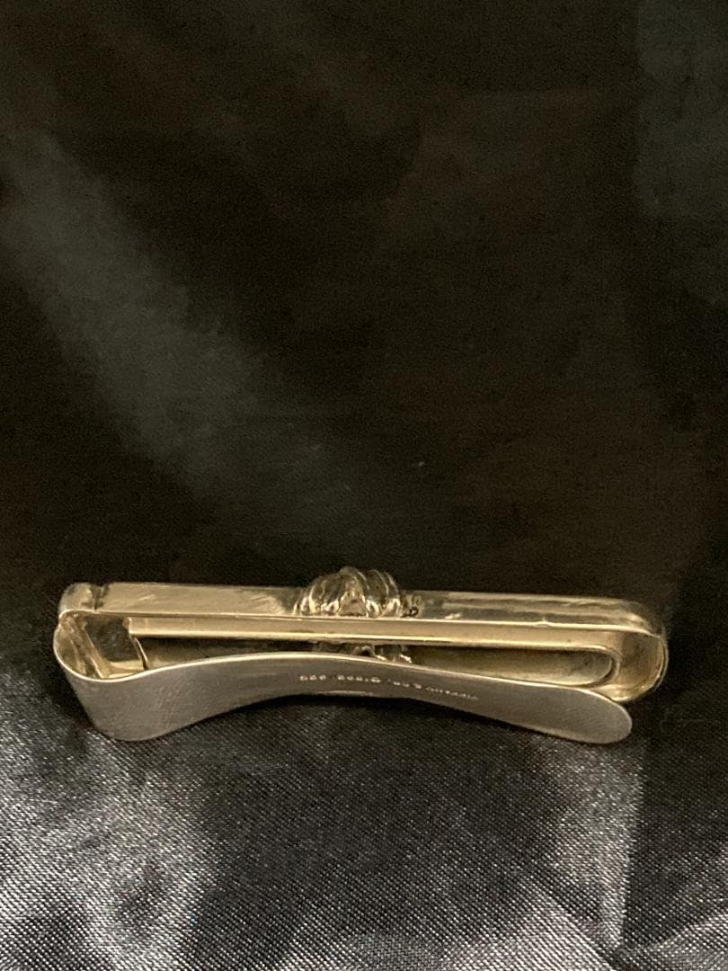 美品 ティファニー マネークリップ ダブル シグネチャー SV925 1992