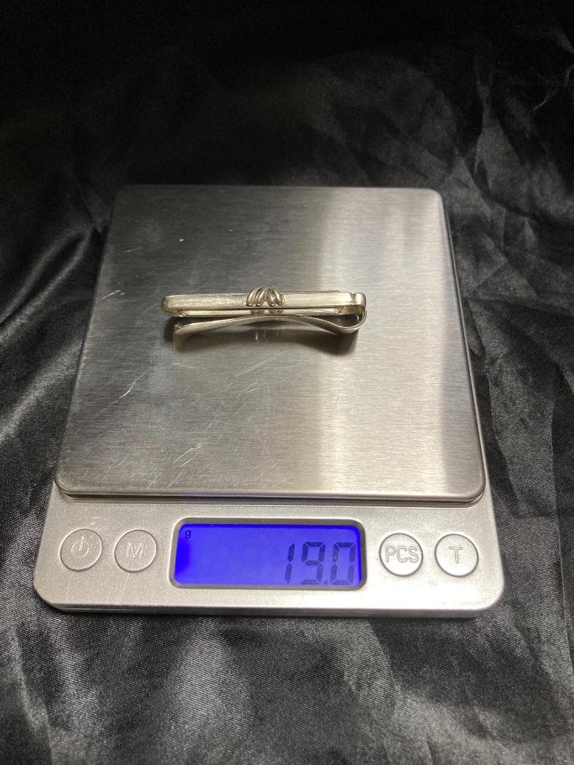 美品 ティファニー マネークリップ ダブル シグネチャー SV925 1992