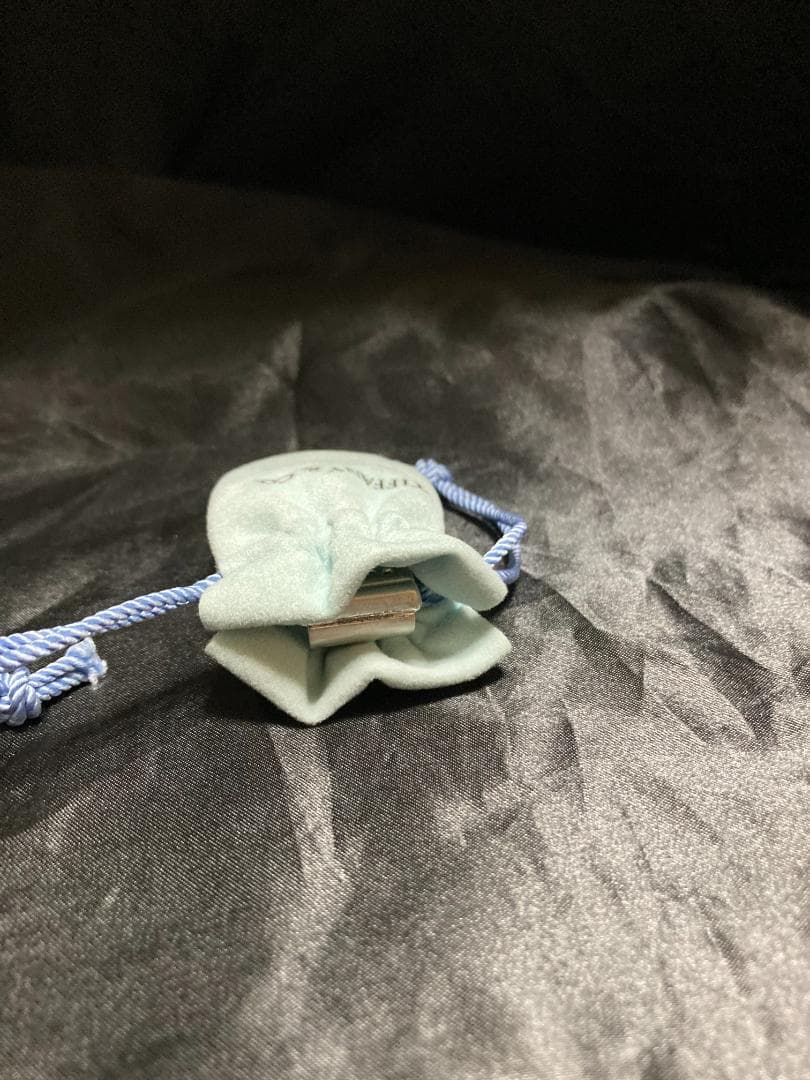 美品 ティファニー マネークリップ ダブル シグネチャー SV925 1992