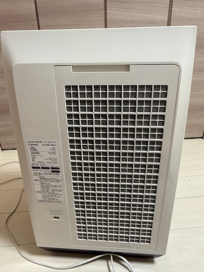 【激安・16年製】SHARP KC-GD70-W 1台3役の除加湿空気清浄機