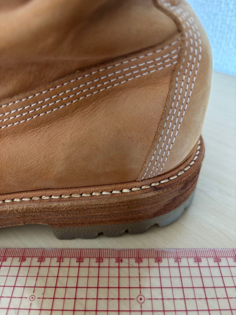 ヌメ革　レザー ハイカットブーツ　エンダースキーマ