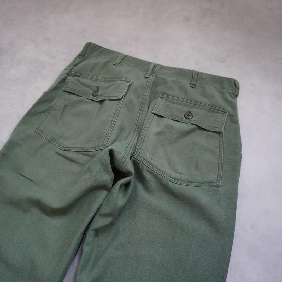 【60s】militaryミリタリー og107 ベイカーパンツ 33×29