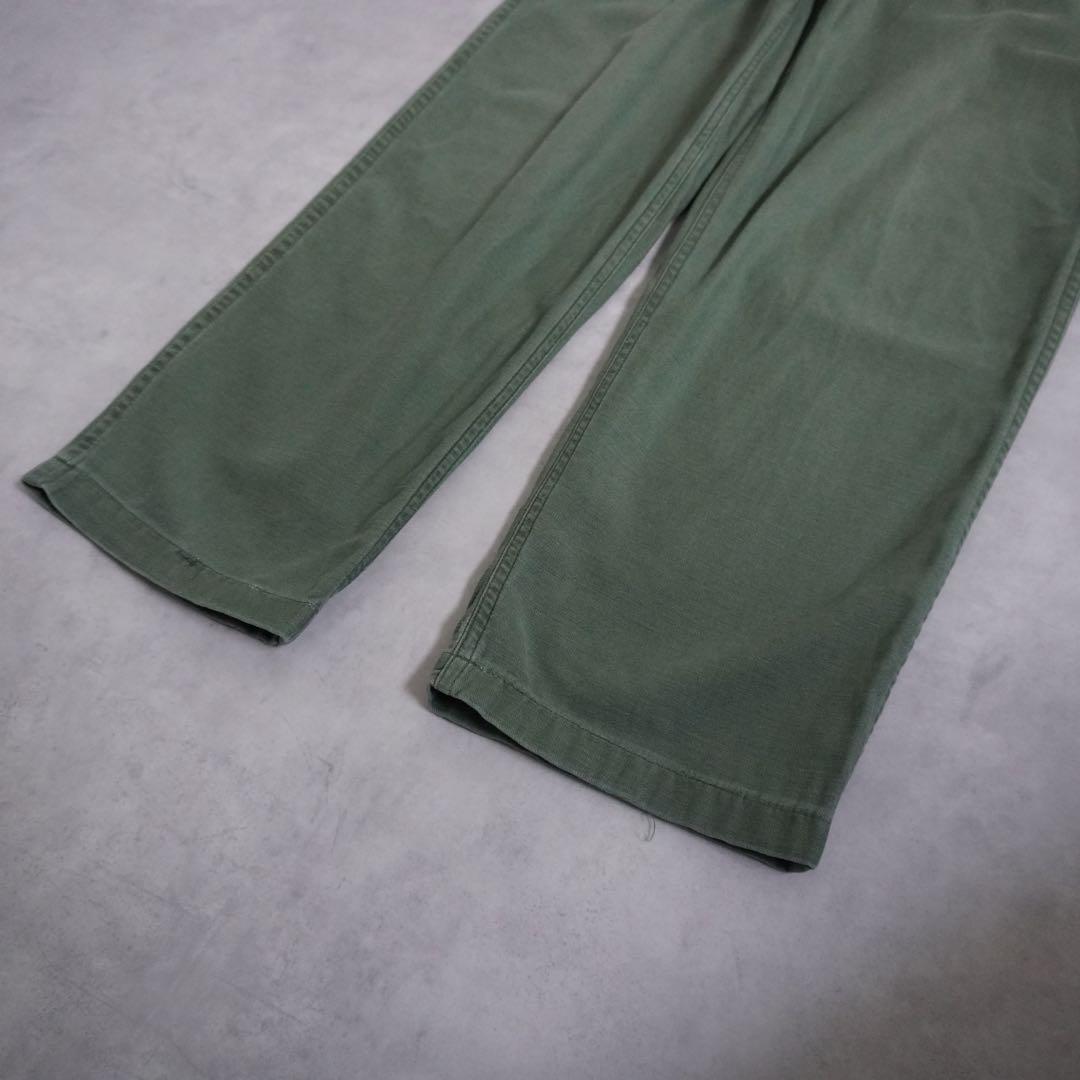 【60s】militaryミリタリー og107 ベイカーパンツ 33×29