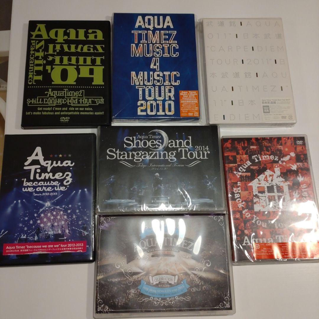 Aqua Timez ライブDVDセット 7枚