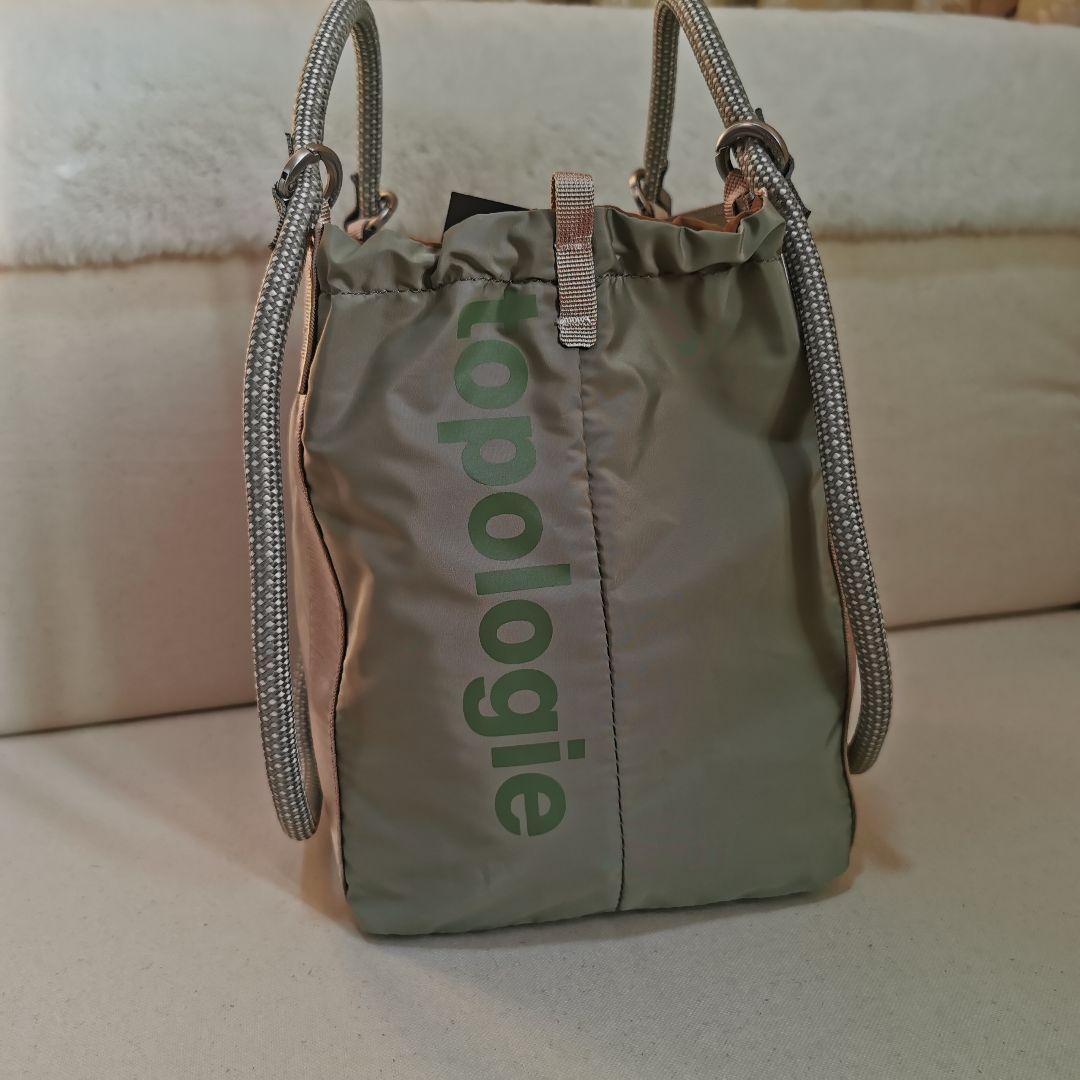 topologie トートバッグ グレー ファッション性のある両面使いのバッグ