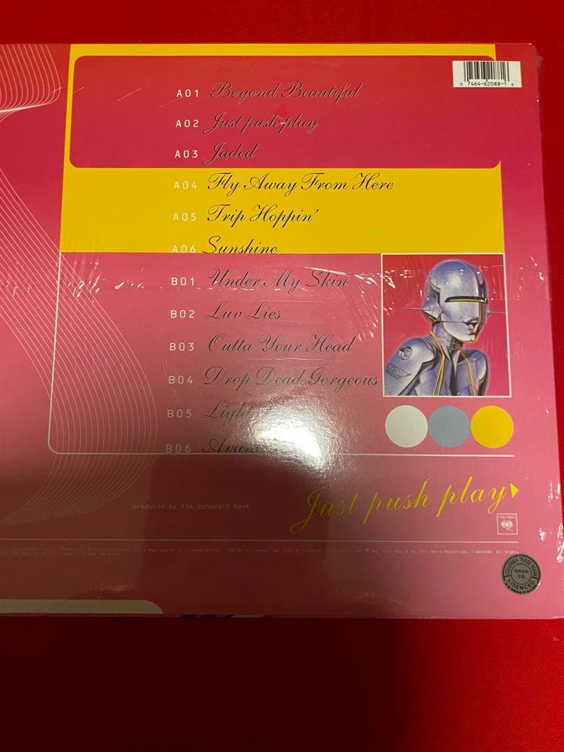 Aerosmith Just Push Play レコード