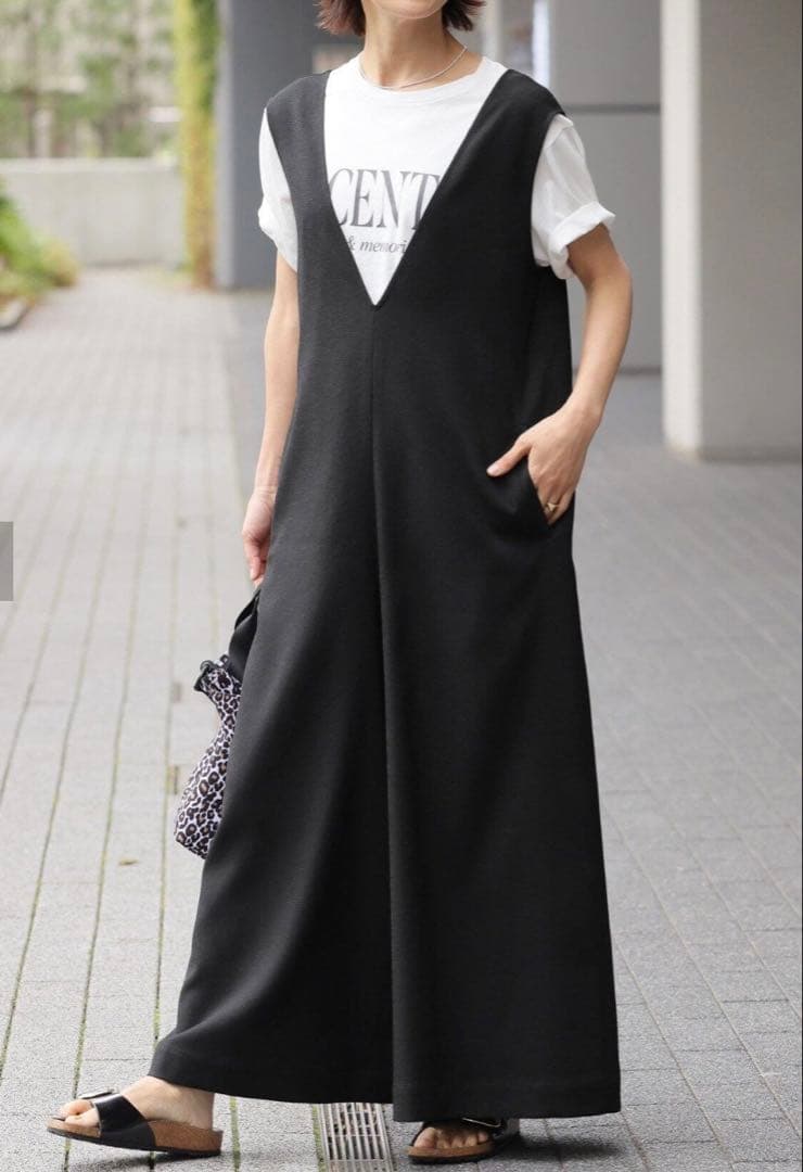 【JOURNAL STANDARD】UVカット接触冷感ストレッチ オールインワン