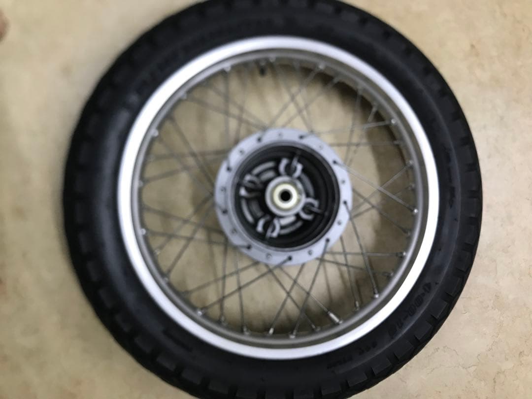 当時物/cb350f/アルミリム/リアホイール/cb400f/キャスト/ビート