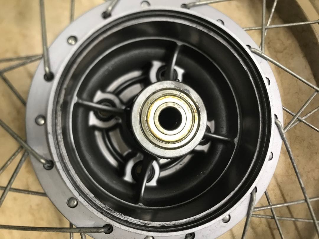 当時物/cb350f/アルミリム/リアホイール/cb400f/キャスト/ビート