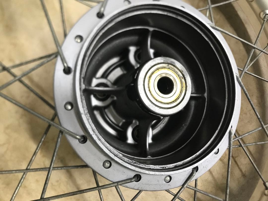 当時物/cb350f/アルミリム/リアホイール/cb400f/キャスト/ビート