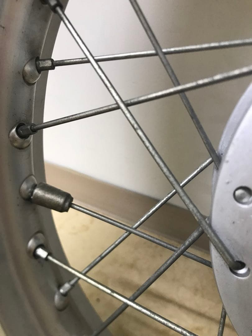 当時物/cb350f/アルミリム/リアホイール/cb400f/キャスト/ビート