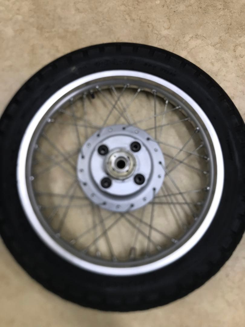 当時物/cb350f/アルミリム/リアホイール/cb400f/キャスト/ビート