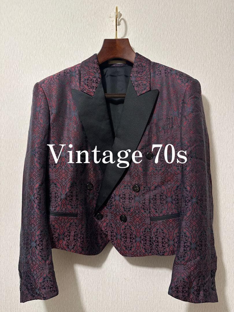 ジャケット・アウター Vintage 70s Short Paisley Jacket