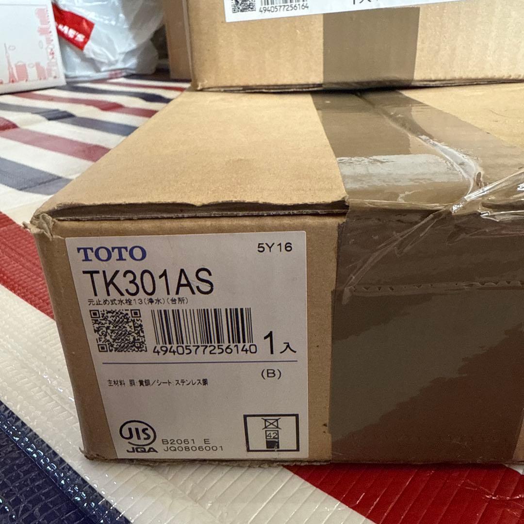 パン　新品　TOTO 浄水器+水栓　TK302B2 TK301AS