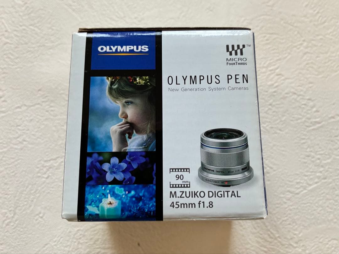 OLYMPUS M.ZUIKO DIGITAL 45mm f1.8 単焦点レンズ