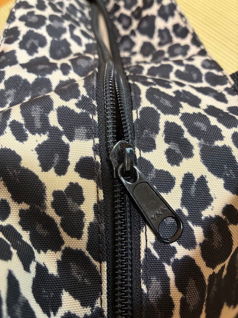 Herve Chapelier ヒョウ柄トートバッグ