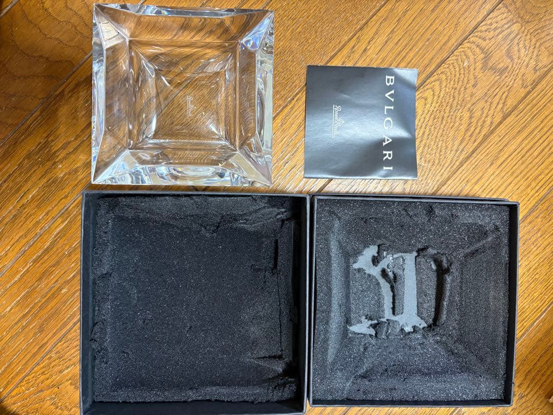 BVLGARI ブルガリ　ローゼンタール　灰皿　未使用