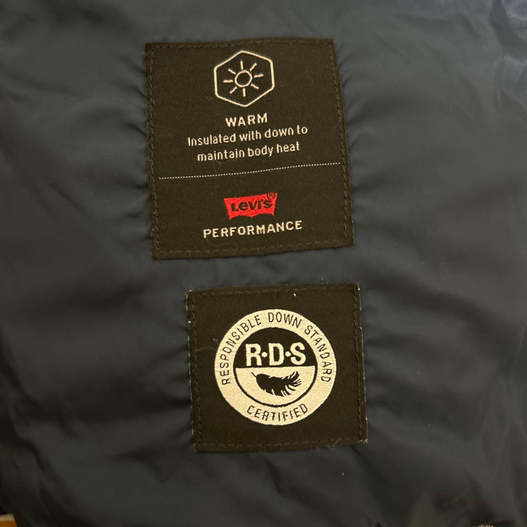 Levi’sデニムダウンジャケット　L