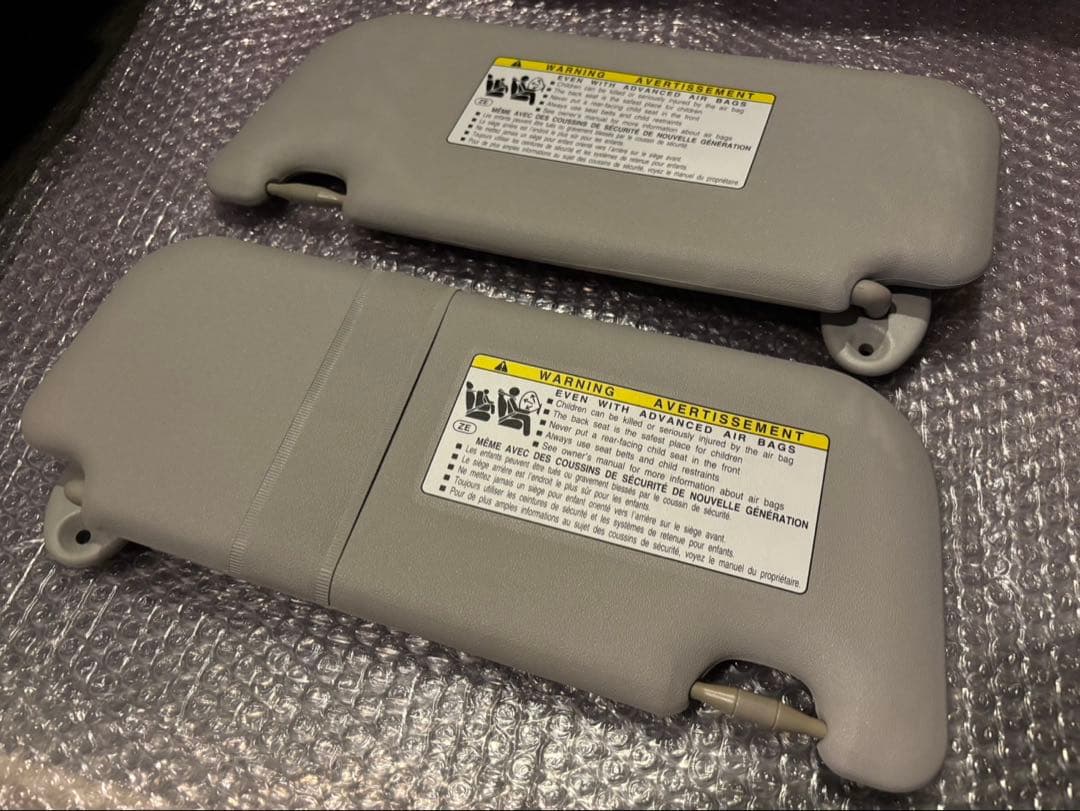 トヨタ アクア NHP10 前期 USサンバイザー左右(PRIUS-C)