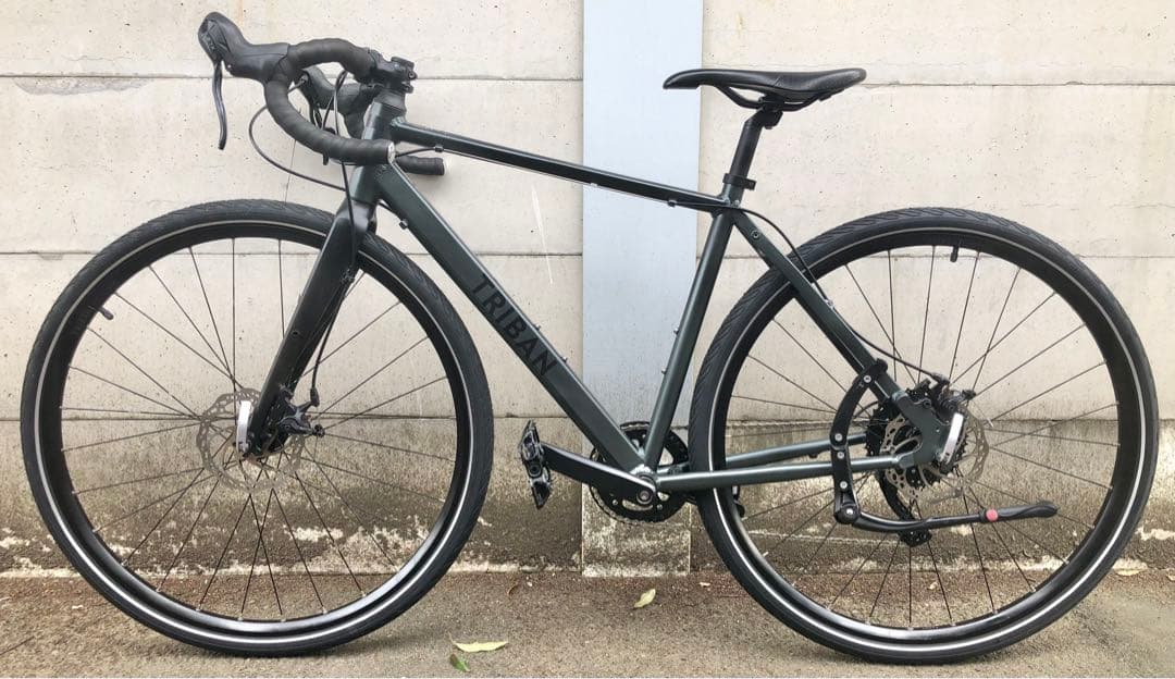 【新古品】デカトロン　トリバン RC120 10速　ロードバイク　CT480mm
