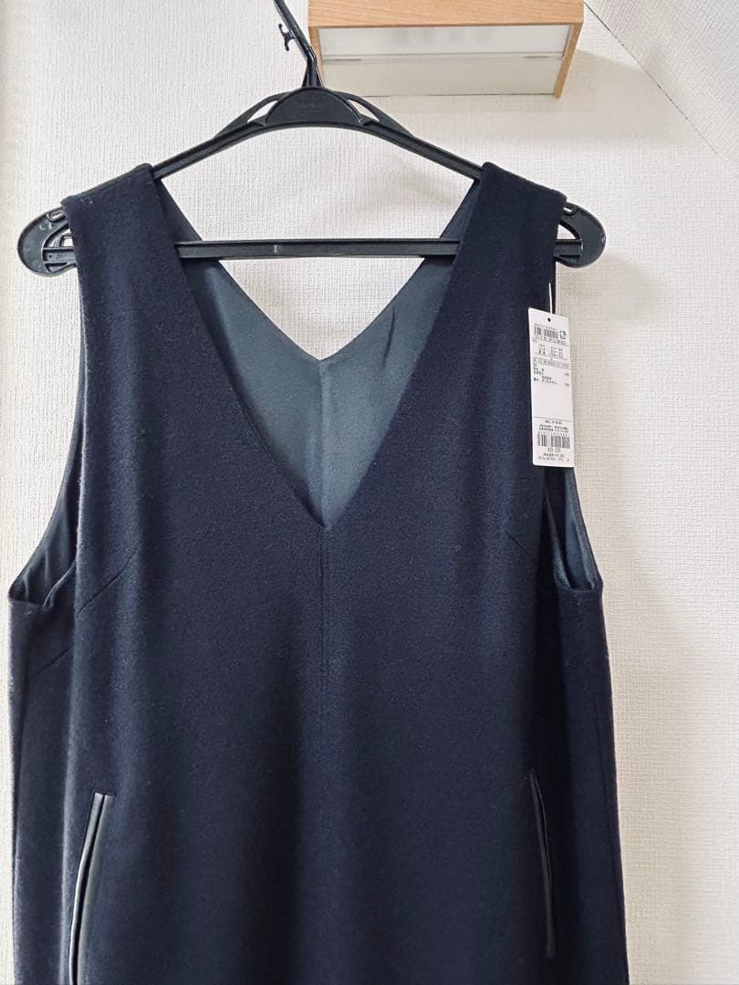 JPRESS ジェイプレス　【洗える】ウールスムース ジャンパースカート