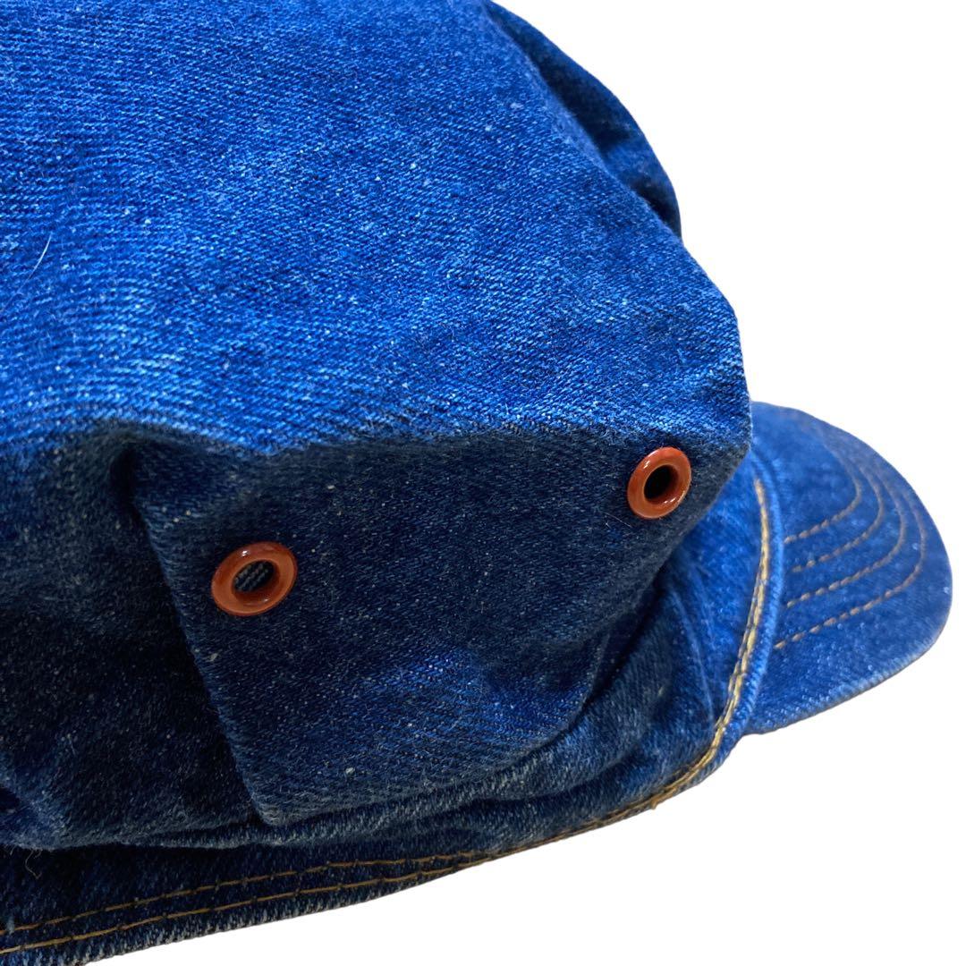 帽子 VINTAGE 70s Levi's denim hat orange tab