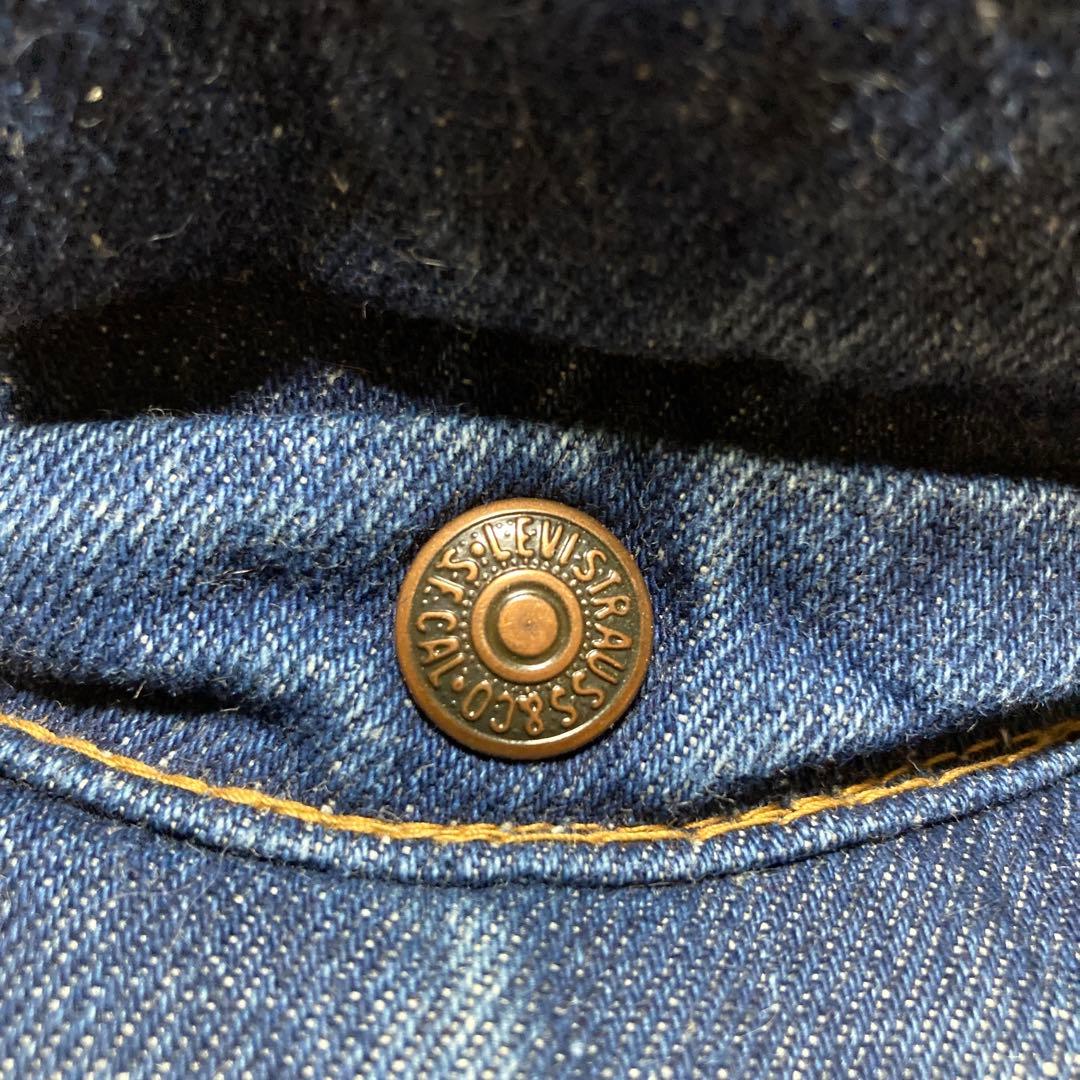 帽子 VINTAGE 70s Levi's denim hat orange tab